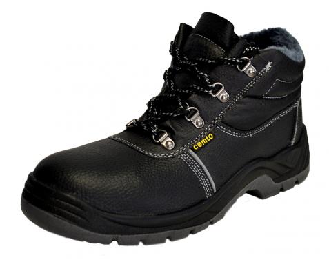 Ботинки утепленные с метноском.